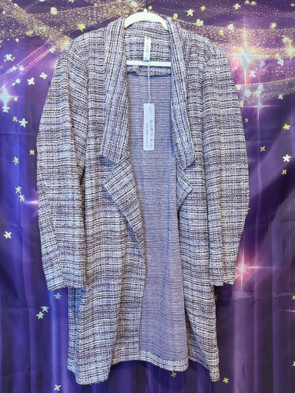 Dear Scarlett - Brixton Blazer - Lavender Ivory - XL - NWT - Picture 2 of 11